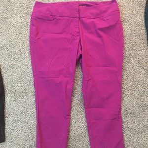 Torrid Purple Cropped Pants